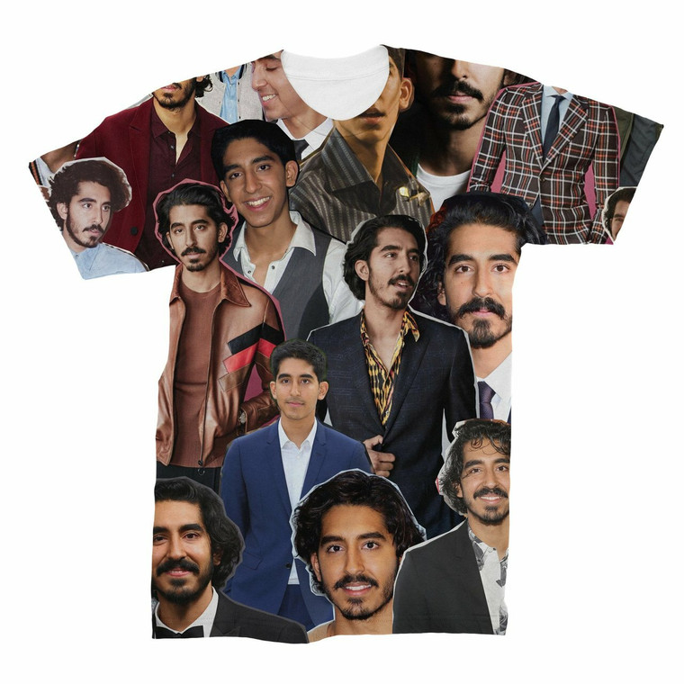 Dev Patel Photo Collage T-Shirt