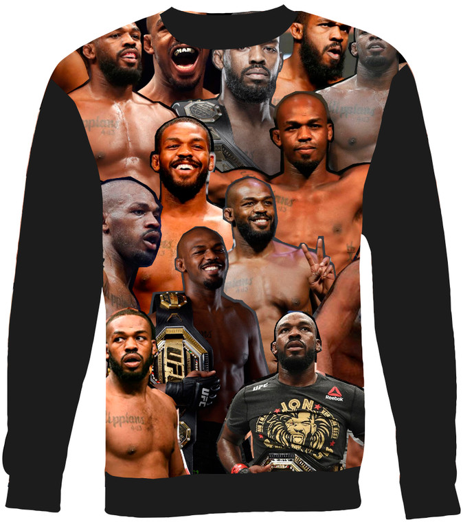 Jon Jones Collage Sweater Sweatshirt