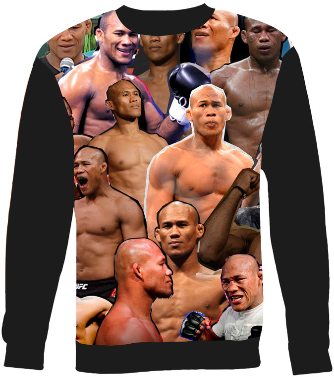 Ronaldo Souza Collage Sweater Sweatshirt