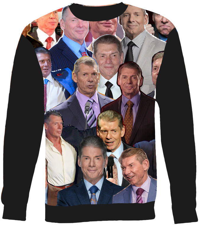 Vince McMahon Collage Sweater Sweatshirt