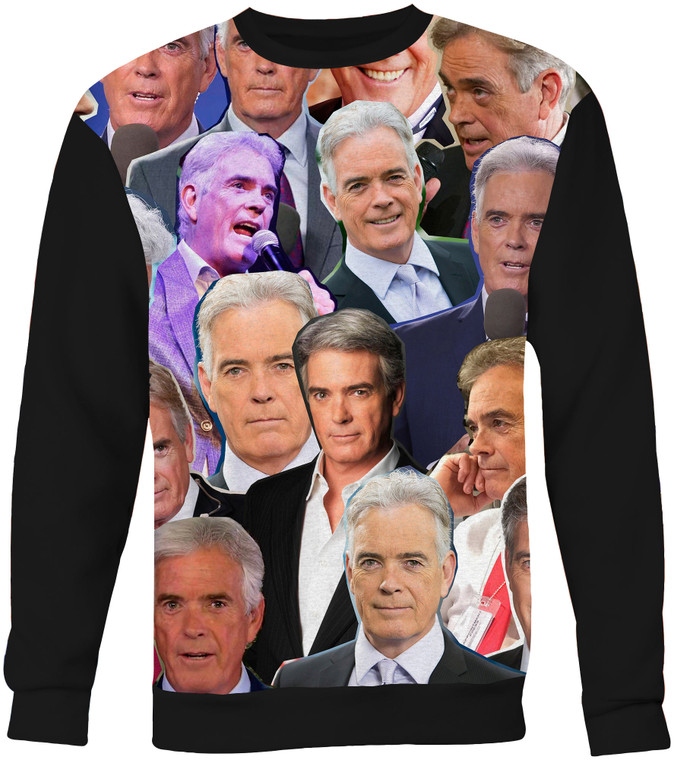 John Roberts Collage Sweater Sweatshirt