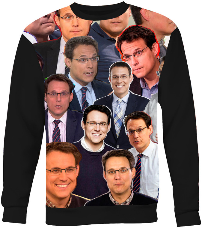 Steve Kornacki Collage Sweater Sweatshirt