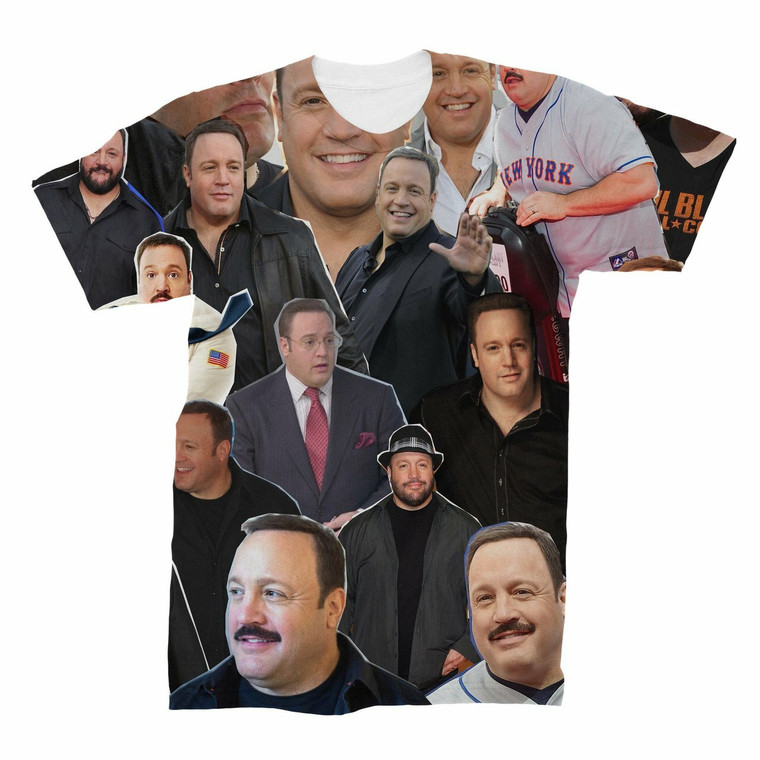 Kevin James Photo Collage T-Shirt