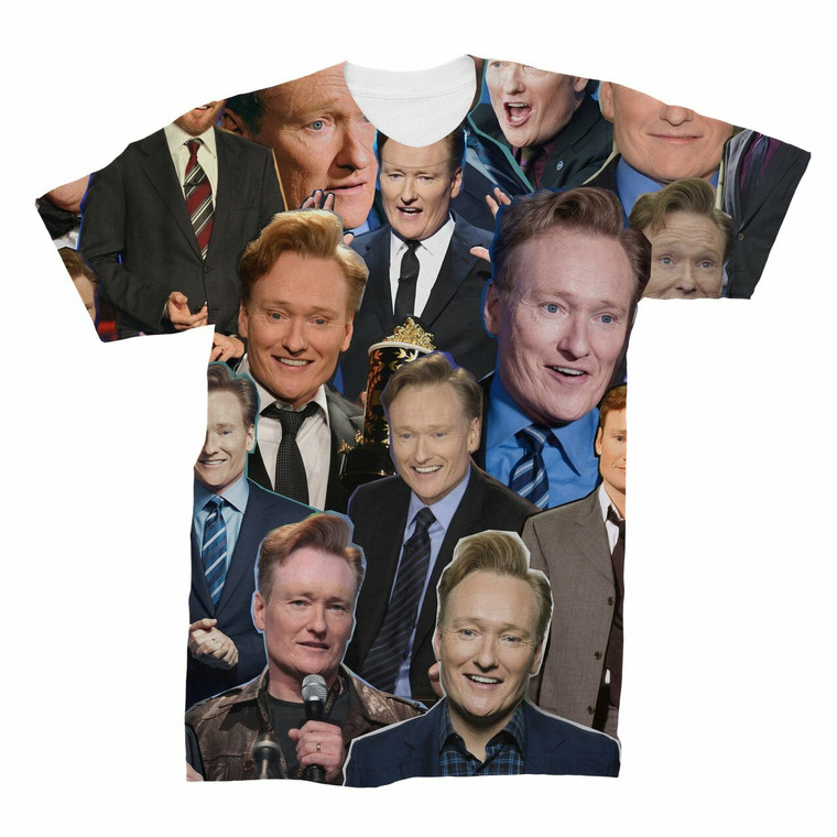 Conan O'Brien Photo Collage T-Shirt