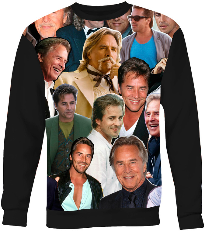 Don Johnson Collage Sweater Sweatshirt