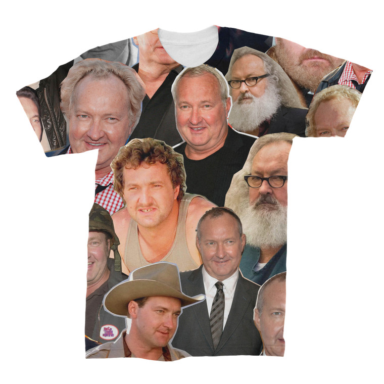 Randy Quaid Photo Collage T-Shirt