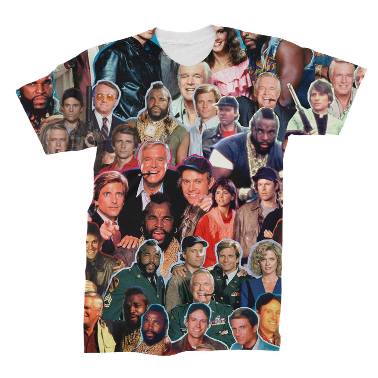 The A-Team Photo Collage T-Shirt