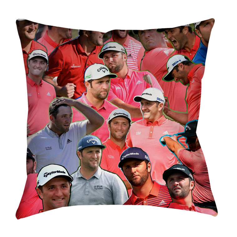 Jon Rahm Photo Collage Pillowcase