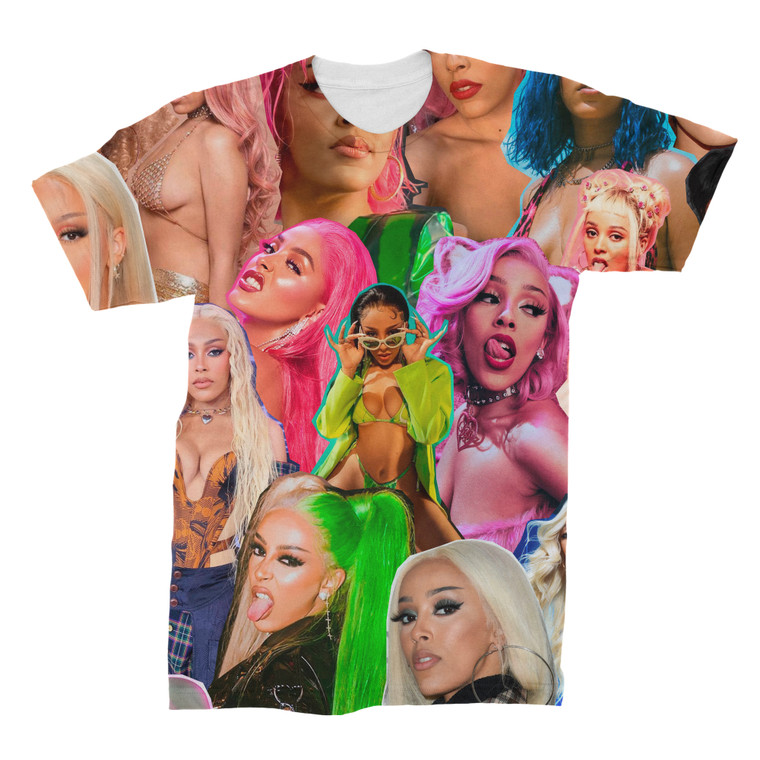 Doja Cat  Photo Collage T-Shirt