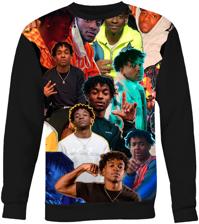 Mooski Photo Collage Sweater Sweatshirt