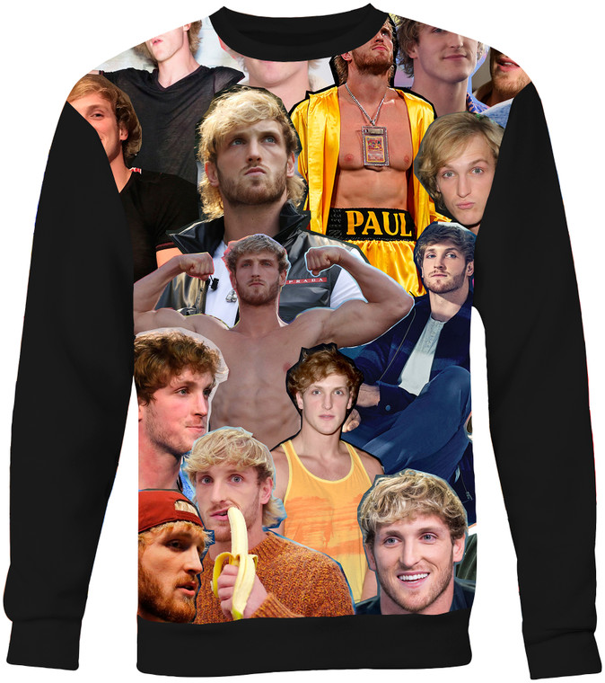 Logan Paul Photo Collage Sweater Sweatshirt