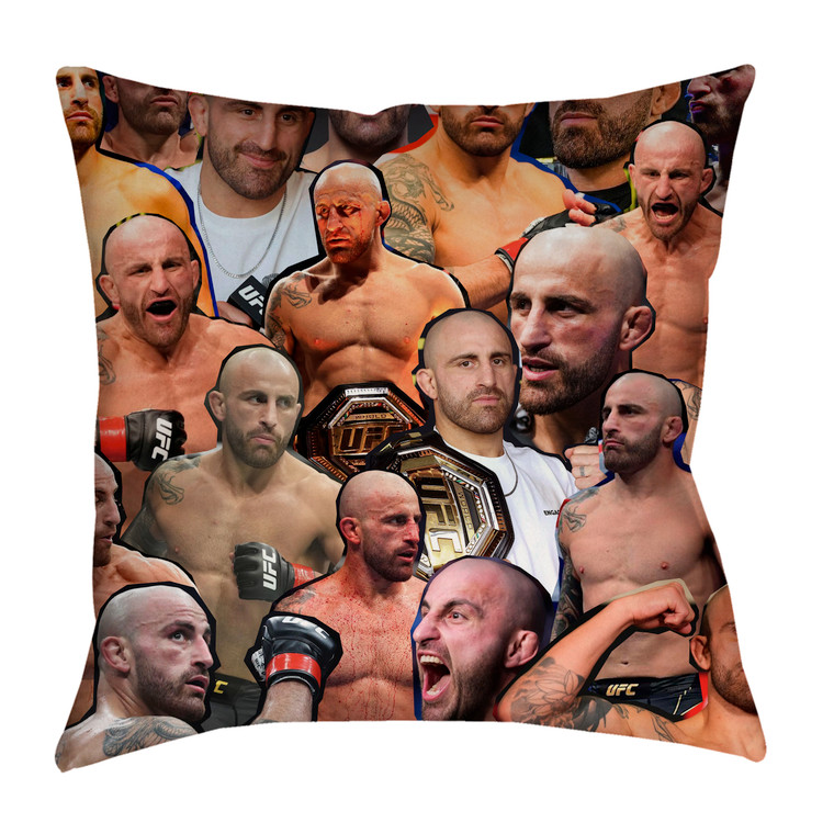 Alexander Volkanovski Photo Collage Pillowcase