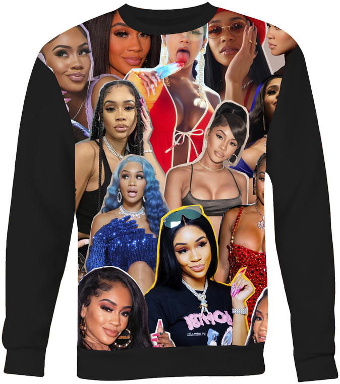 Saweetie  Photo Collage Sweater Sweatshirt