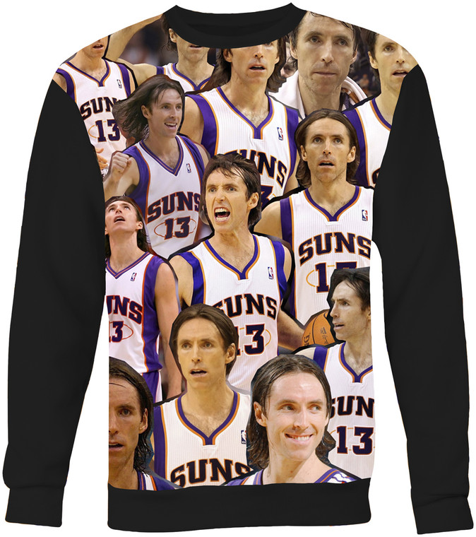 Steve Nash Photo Collage Sweater Sweatshirt