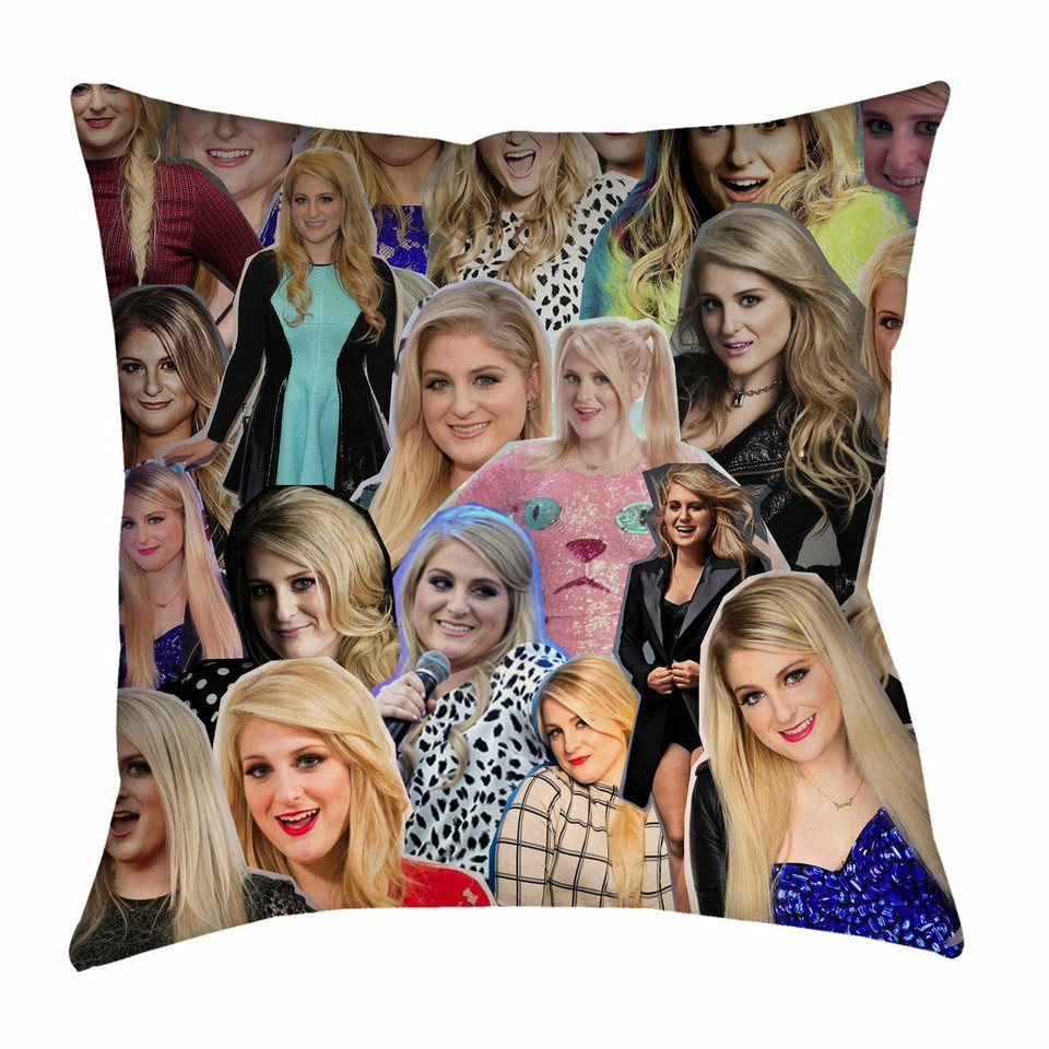 Meghan Trainor Photo Collage Pillowcase
