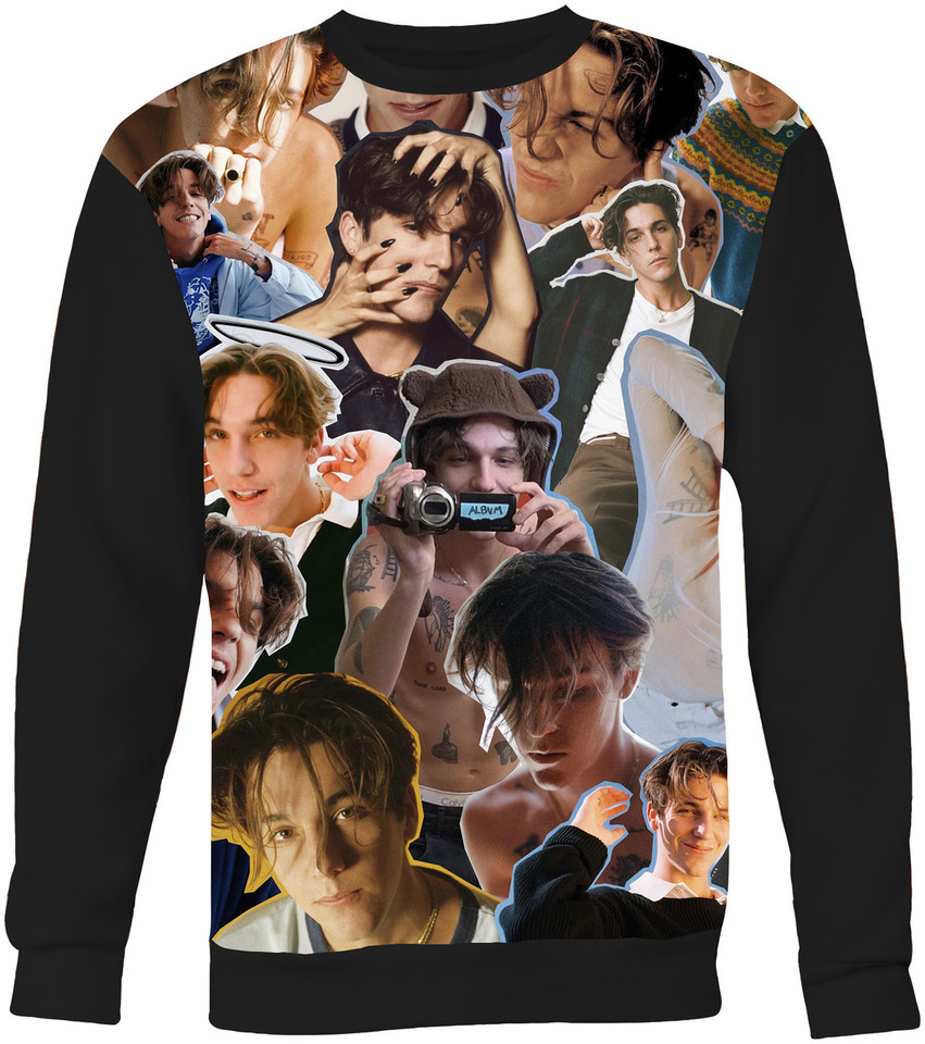 Tucker Pillsbury (Role Model) Photo Collage Sweater Sweatshirt