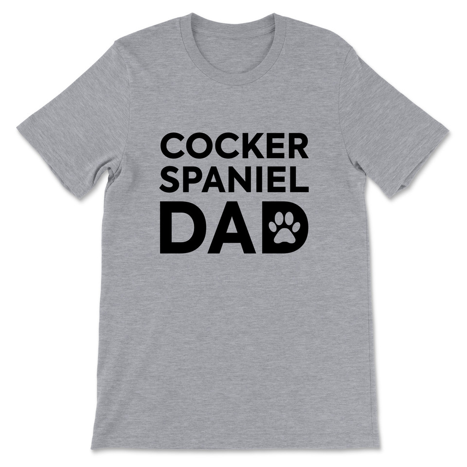 Cocker Spaniel Dad T-Shirt