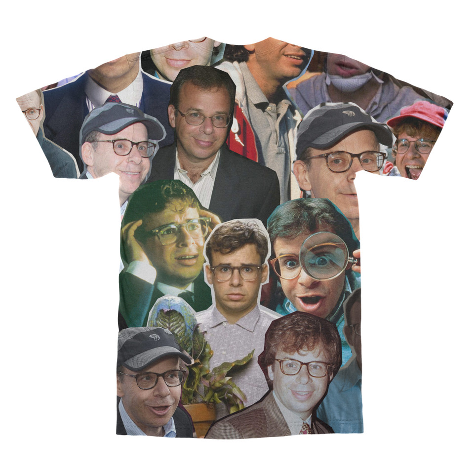 Rick Moranis Photo Collage T-Shirt back
