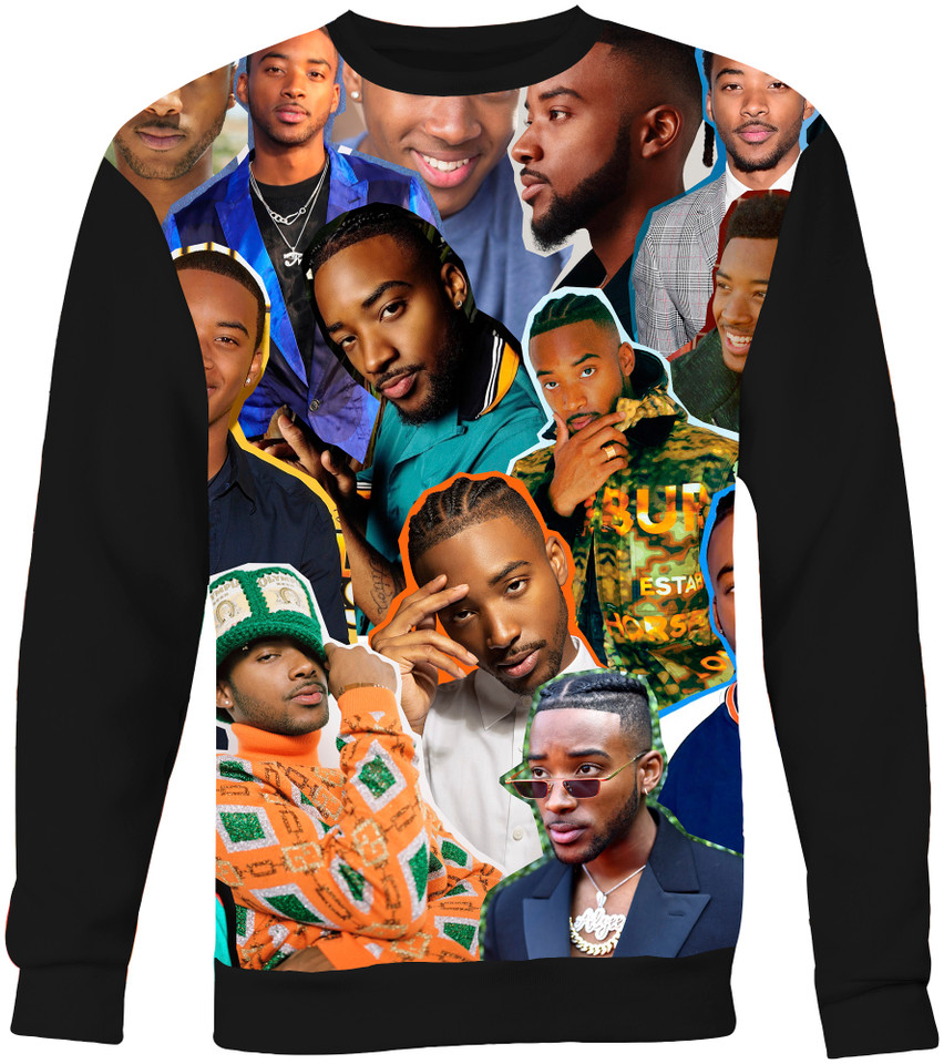 Algee Smith Photo Collage Sweater Sweatshirt