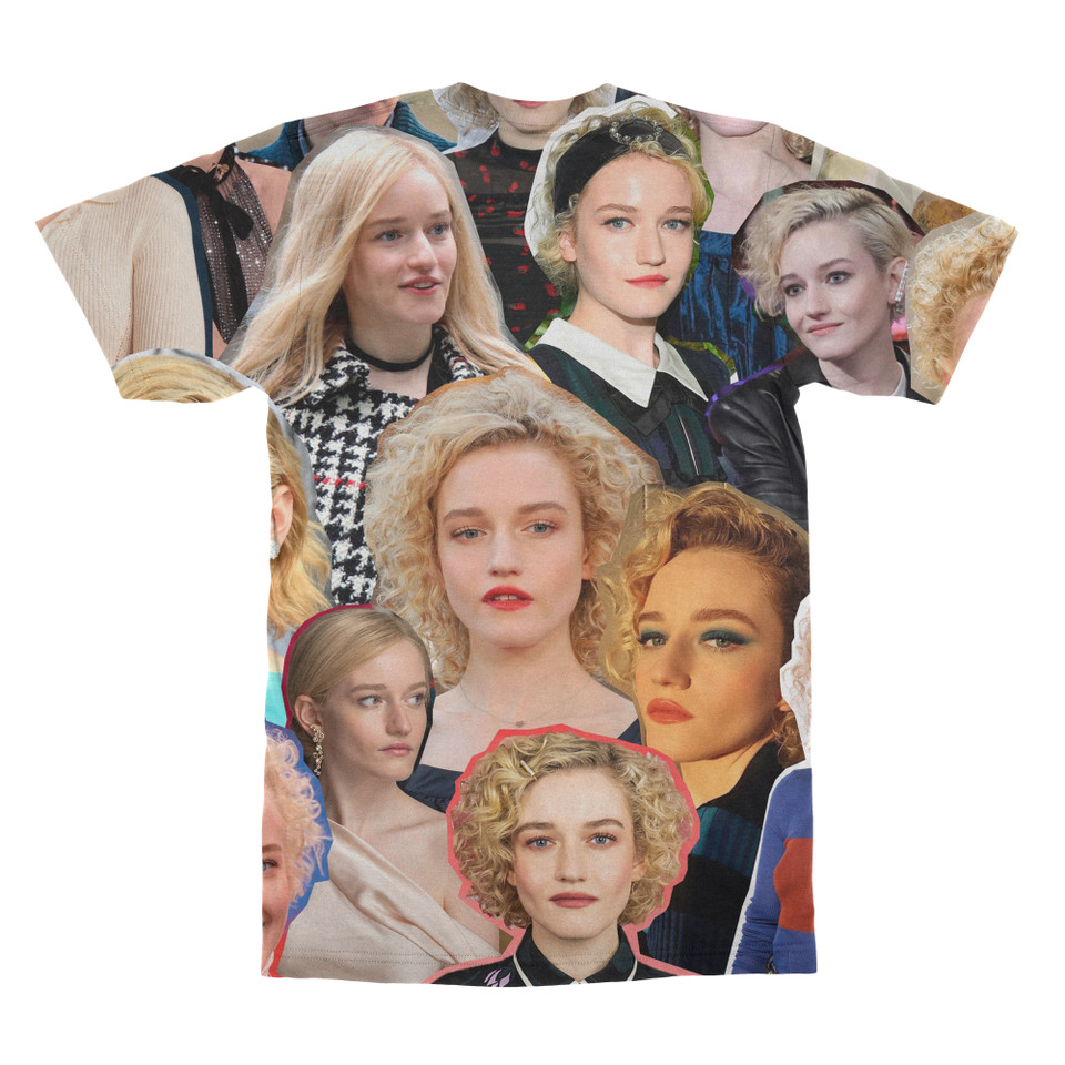 Julia Garner Photo Collage T-Shirt back