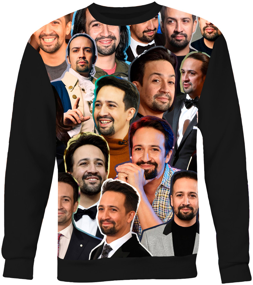 Lin-Manuel Miranda Photo Collage Sweater Sweatshirt