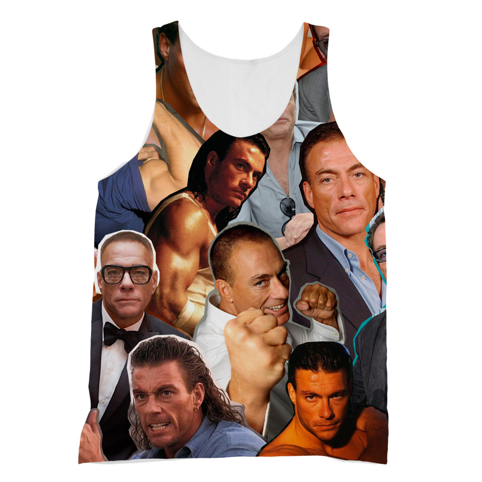 Jean-Claude Van Damme Photo Collage Tanktop