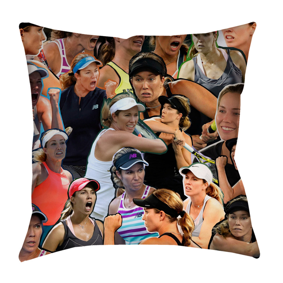 Danielle Collins Photo Collage Pillowcase