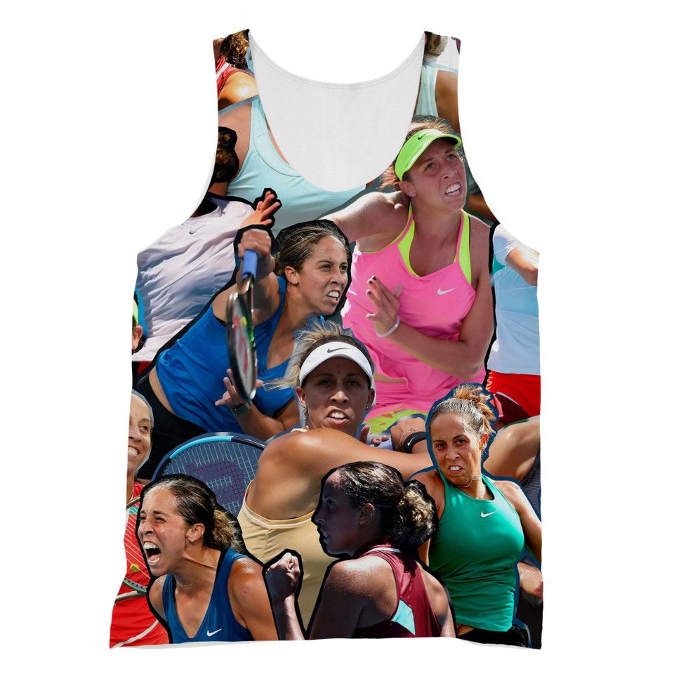 Madison Keys Photo Collage Tank top