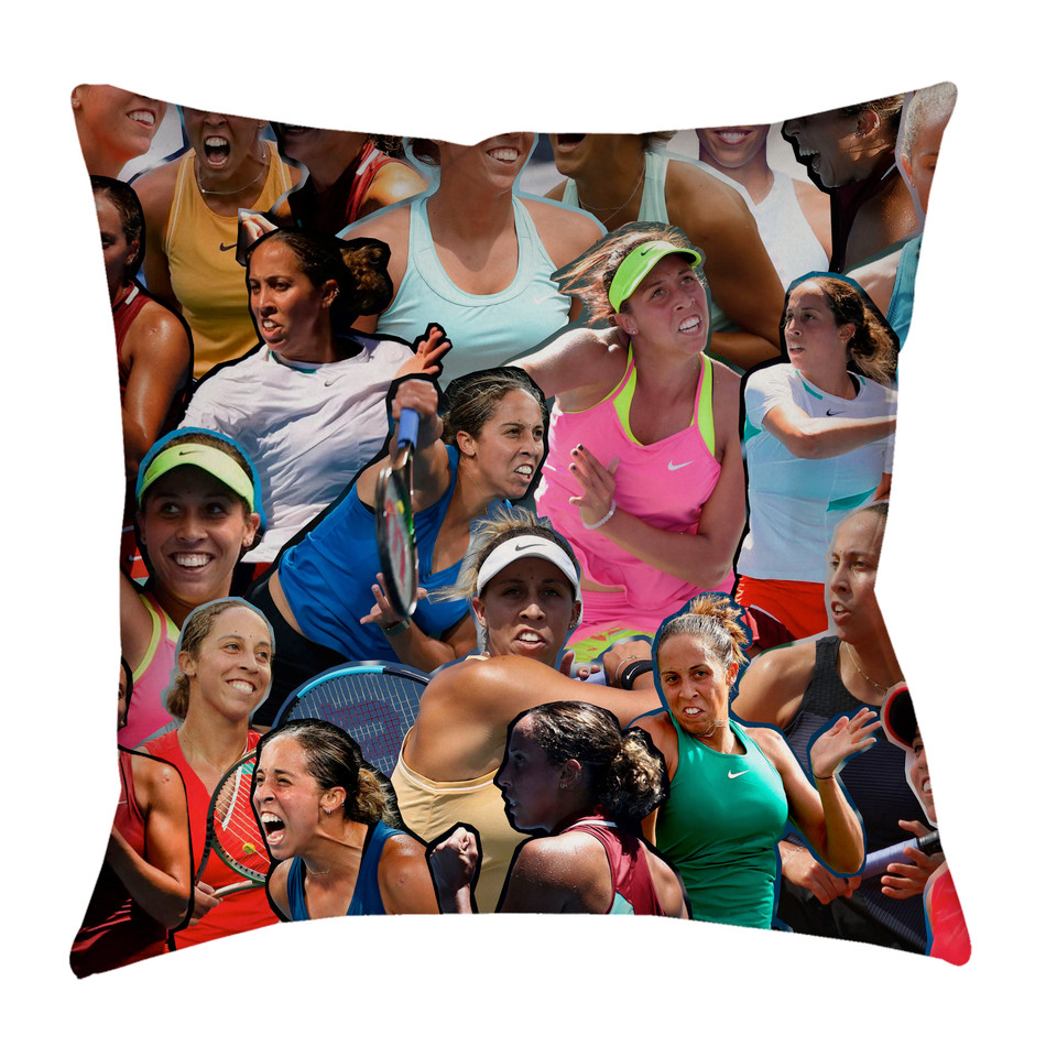 Madison Keys Photo Collage Pillowcase