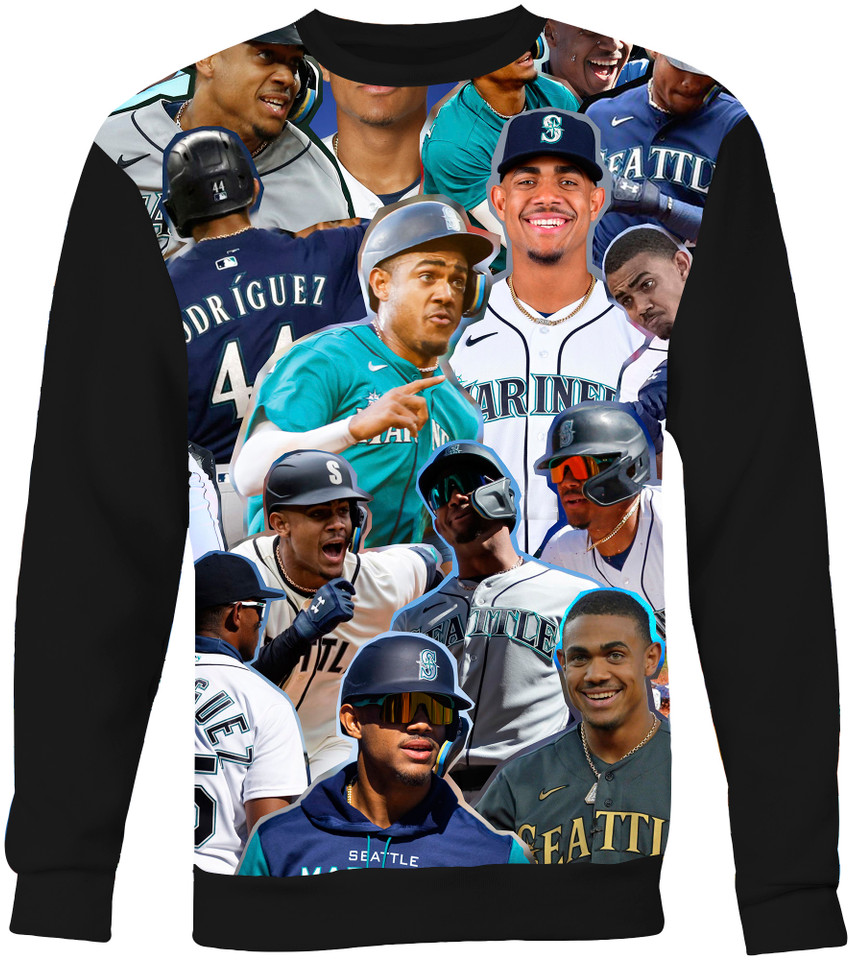 Julio Rodríguez Photo Collage Sweater Sweatshirt