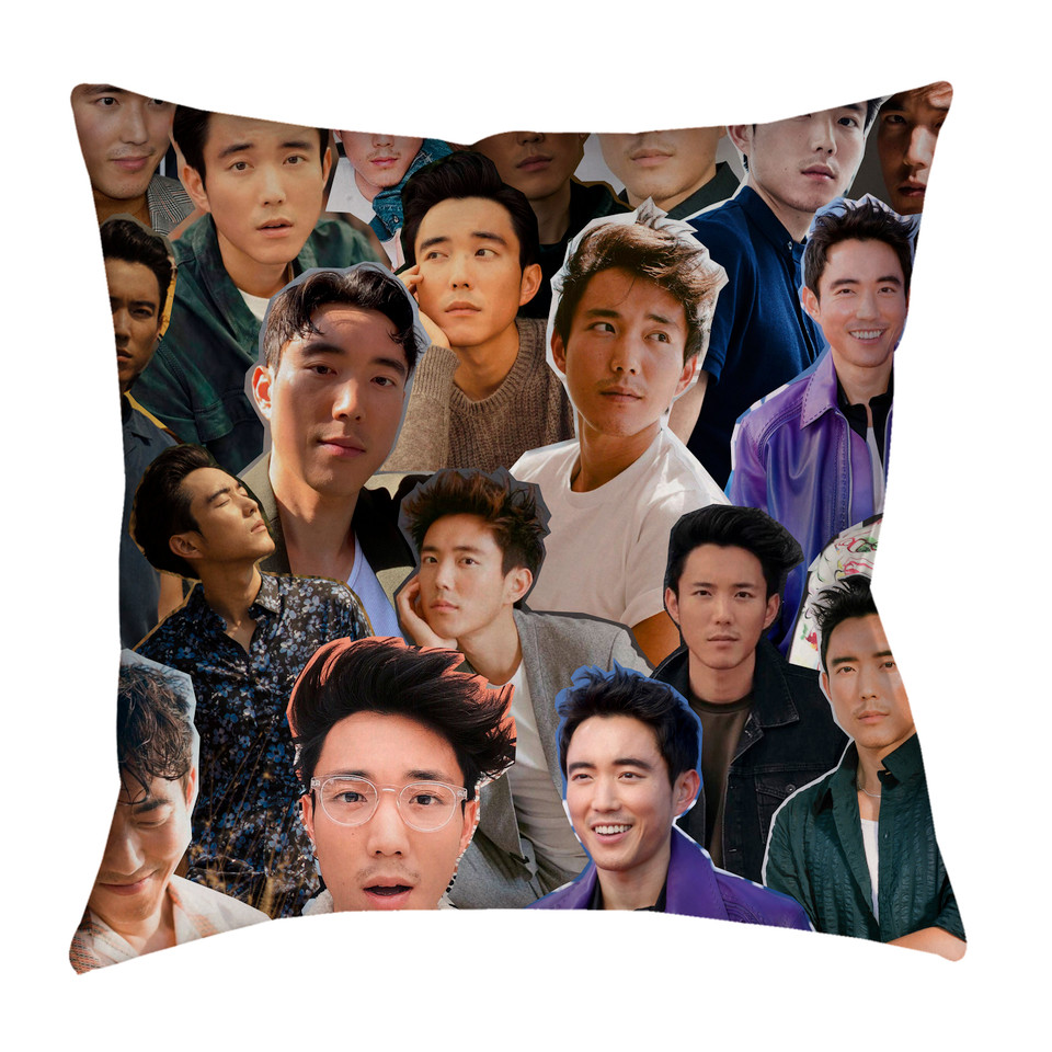 Justin H. Min Photo Collage Pillowcase