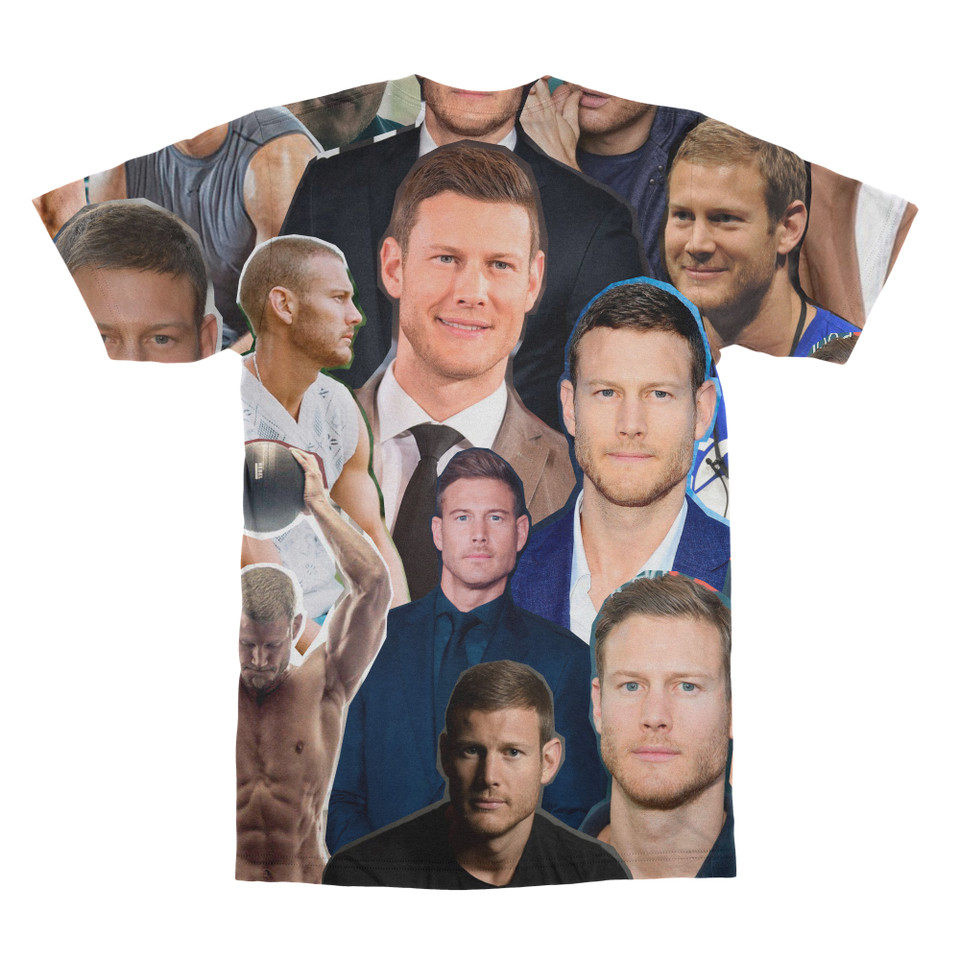 Tom Hopper Photo Collage T-Shirt back