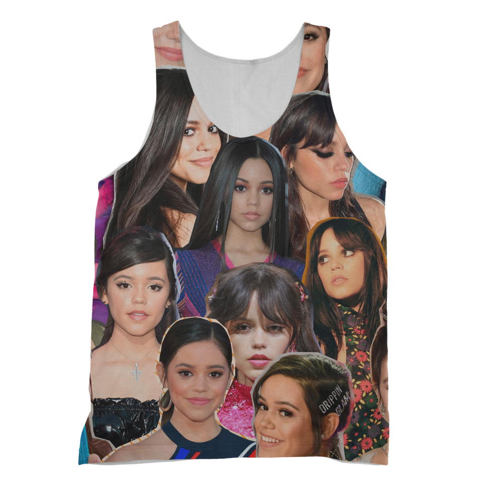 Jenna Ortega Photo Collage Tanktop