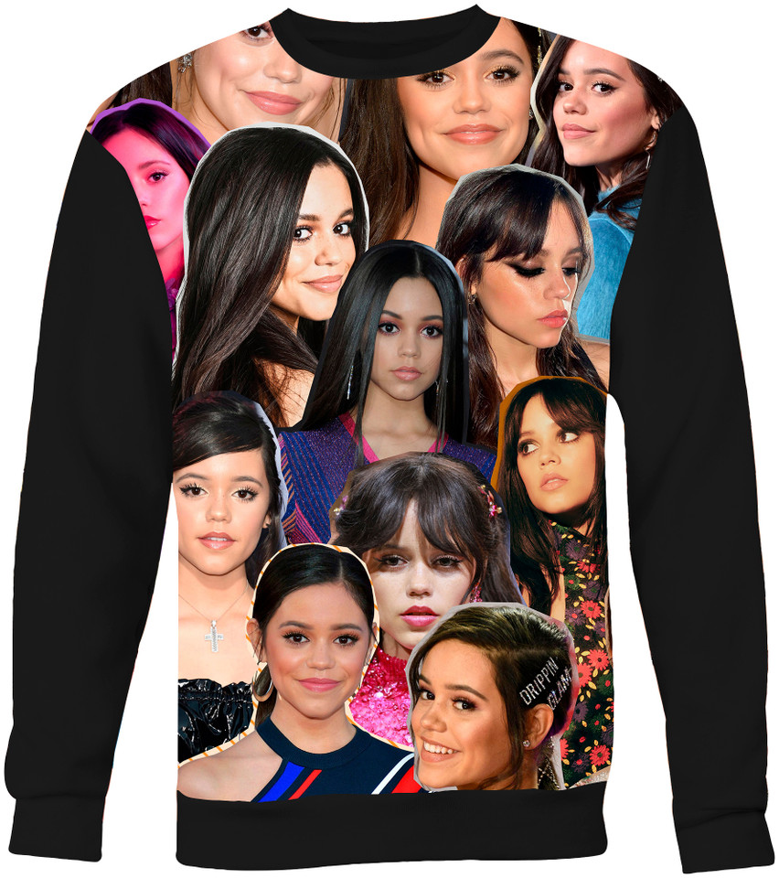 Jenna Ortega Photo Collage Sweater Sweatshirt
