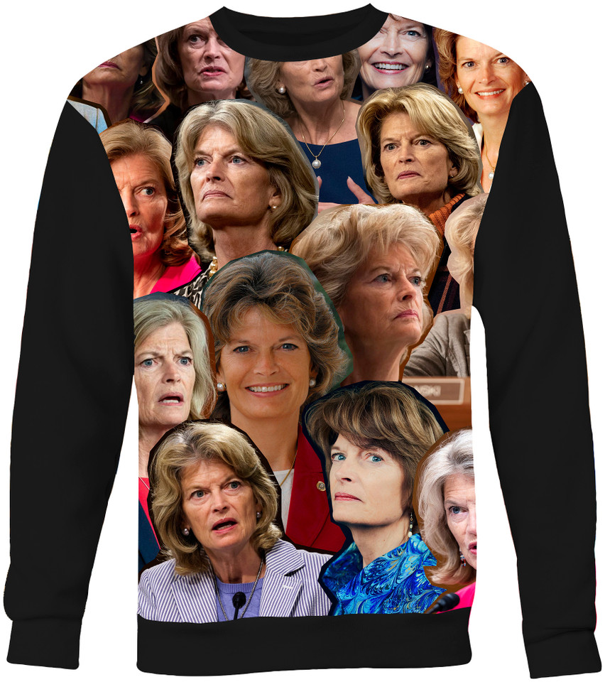 Lisa Murkowski Photo Collage Sweater Sweatshirt