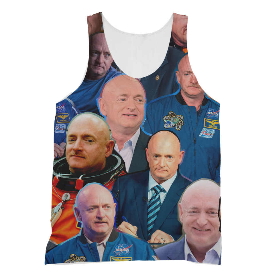 Mark Kelly Photo Collage Tanktop