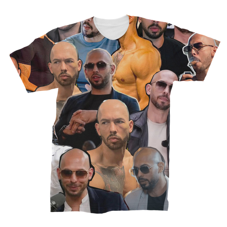 Andrew Tate Photo Collage T-Shirt