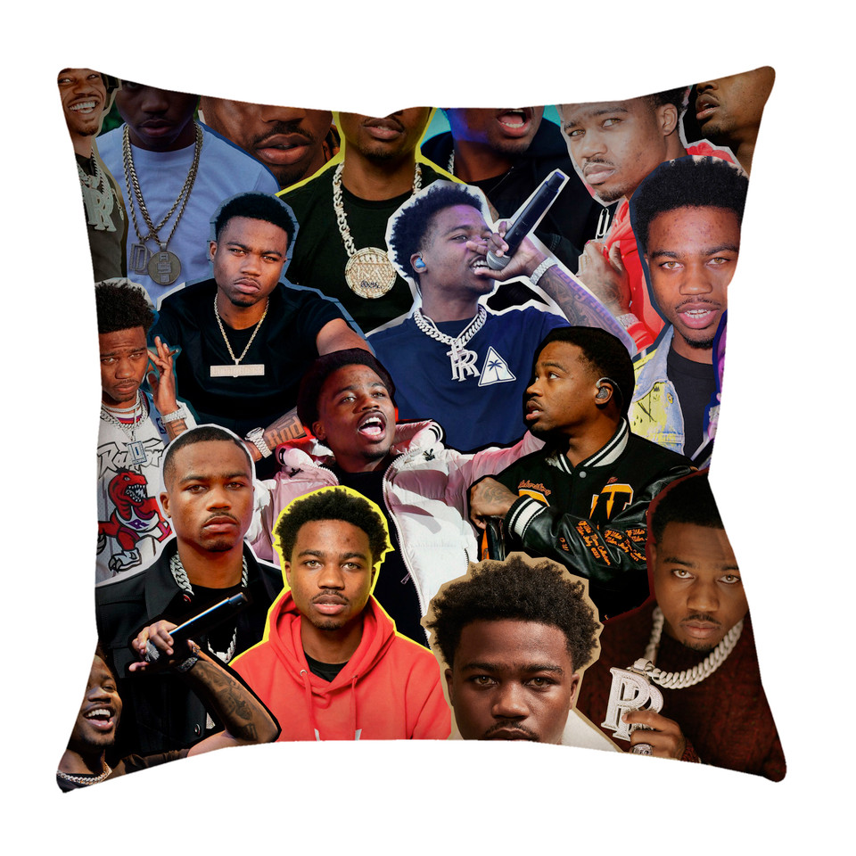 Roddy Ricch  Photo Collage Pillowcase