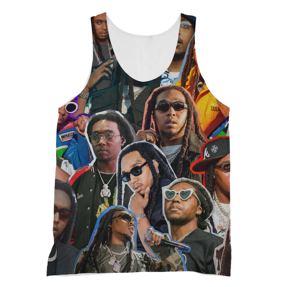 Takeoff Photo Collage Tanktop
