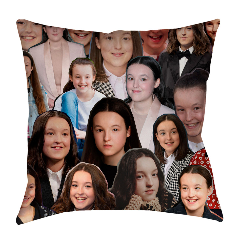 Bella Ramsey Photo Collage Pillowcase