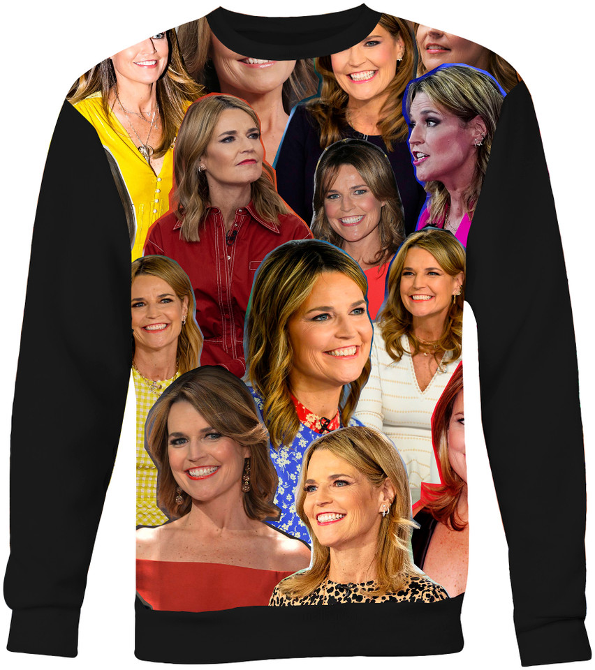 Savannah Guthrie Photo Collage Sweater Sweatshirt