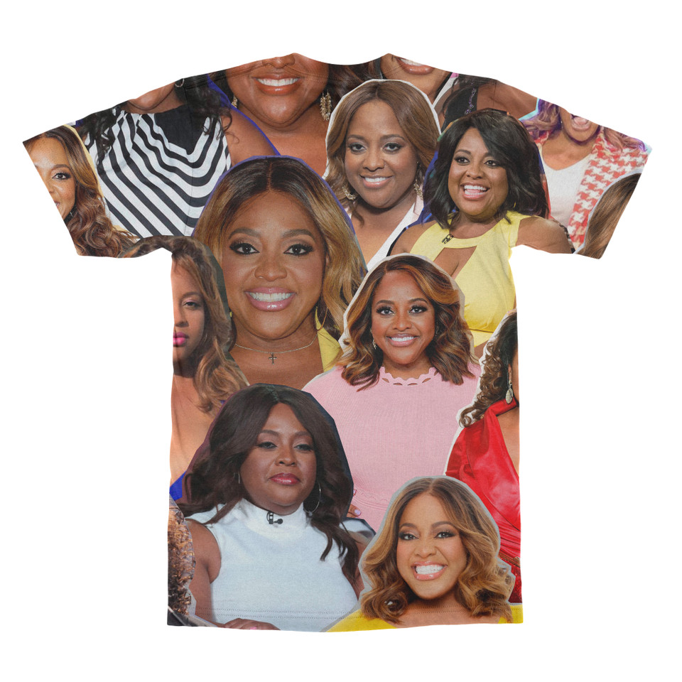 Sherri Shepherd Photo Collage T-shirt back