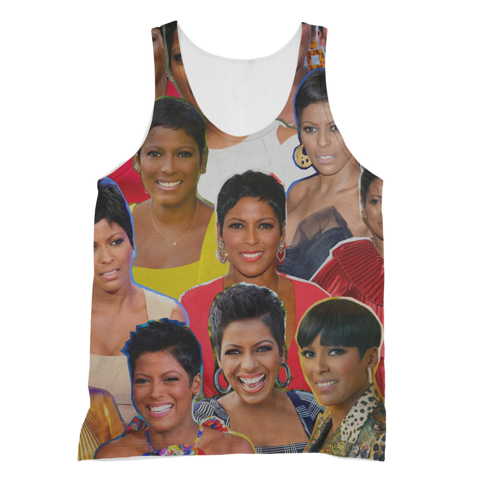 Tamron Hall Photo Collage Tanktop