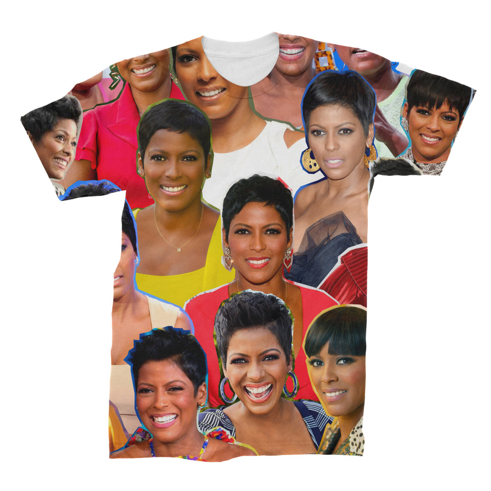 Tamron Hall Photo Collage T-shirt