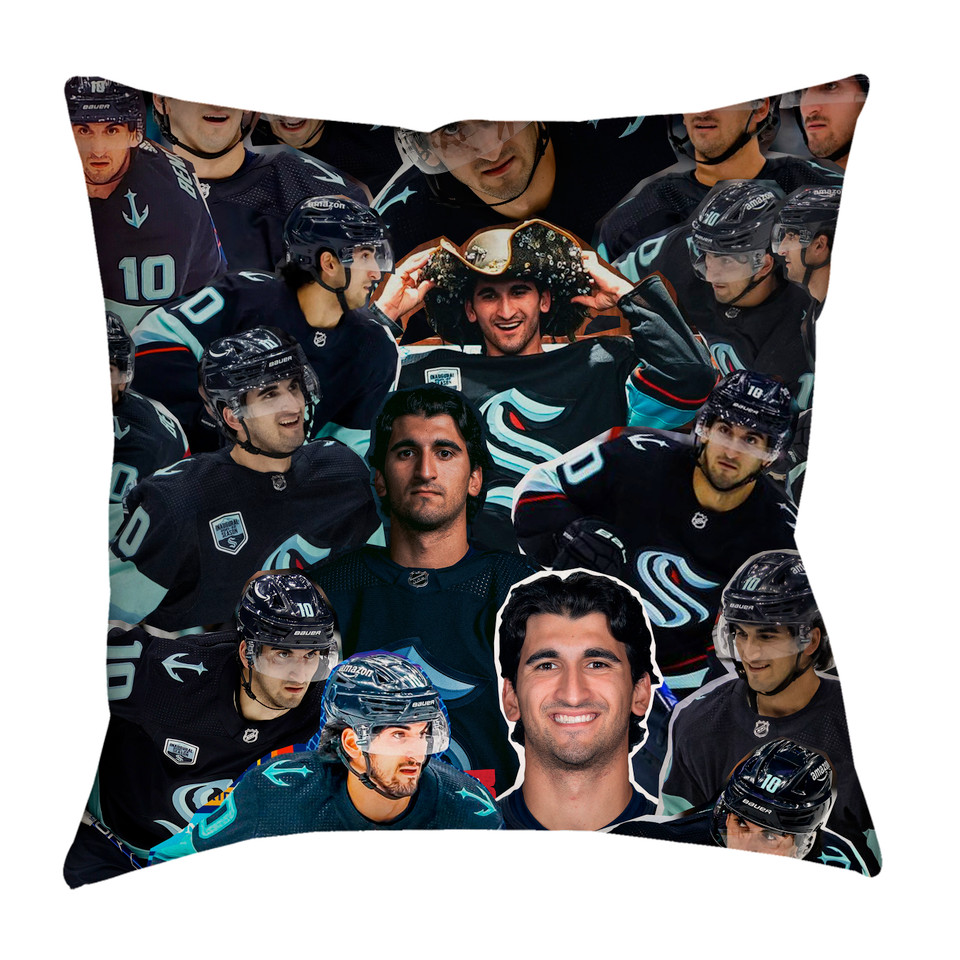 Matty Beniers Photo Collage Pillowcase