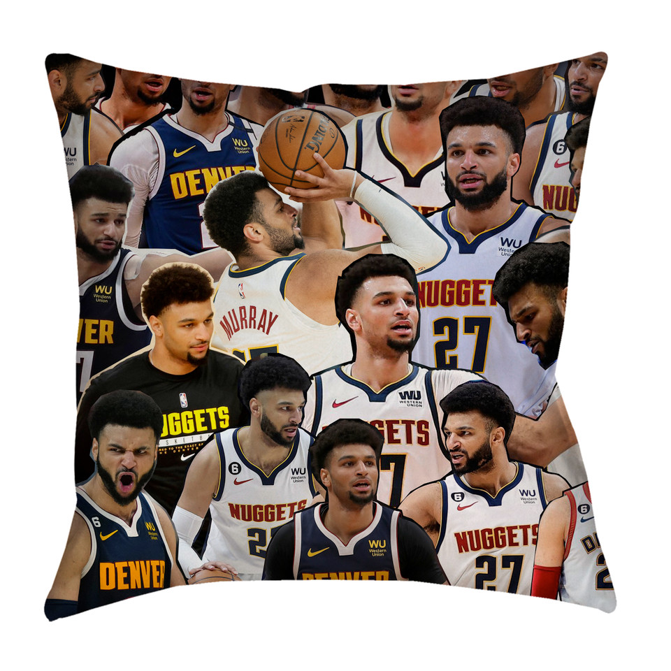 Jamal Murray Photo Collage Pillowcase