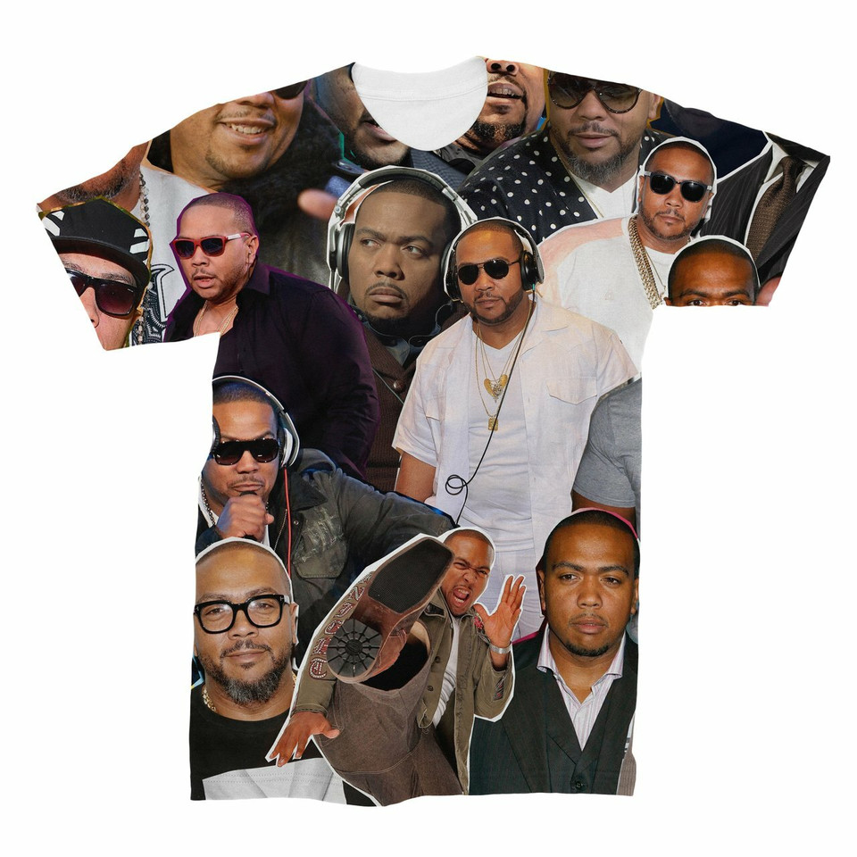 Timbaland Photo Collage T-Shirt