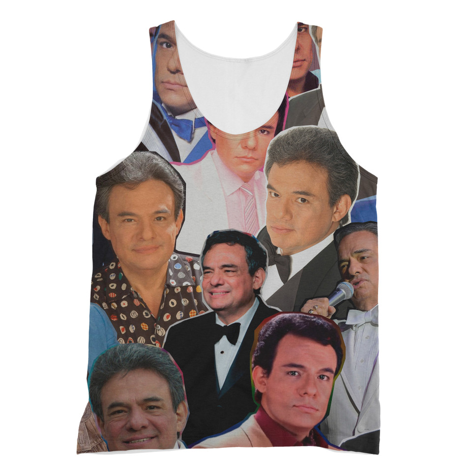 José José Photo Collage Tanktop