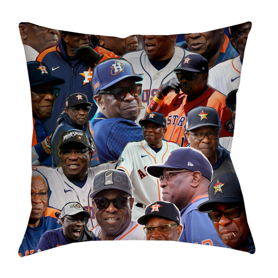 Dusty Baker Photo Collage Pillowcase