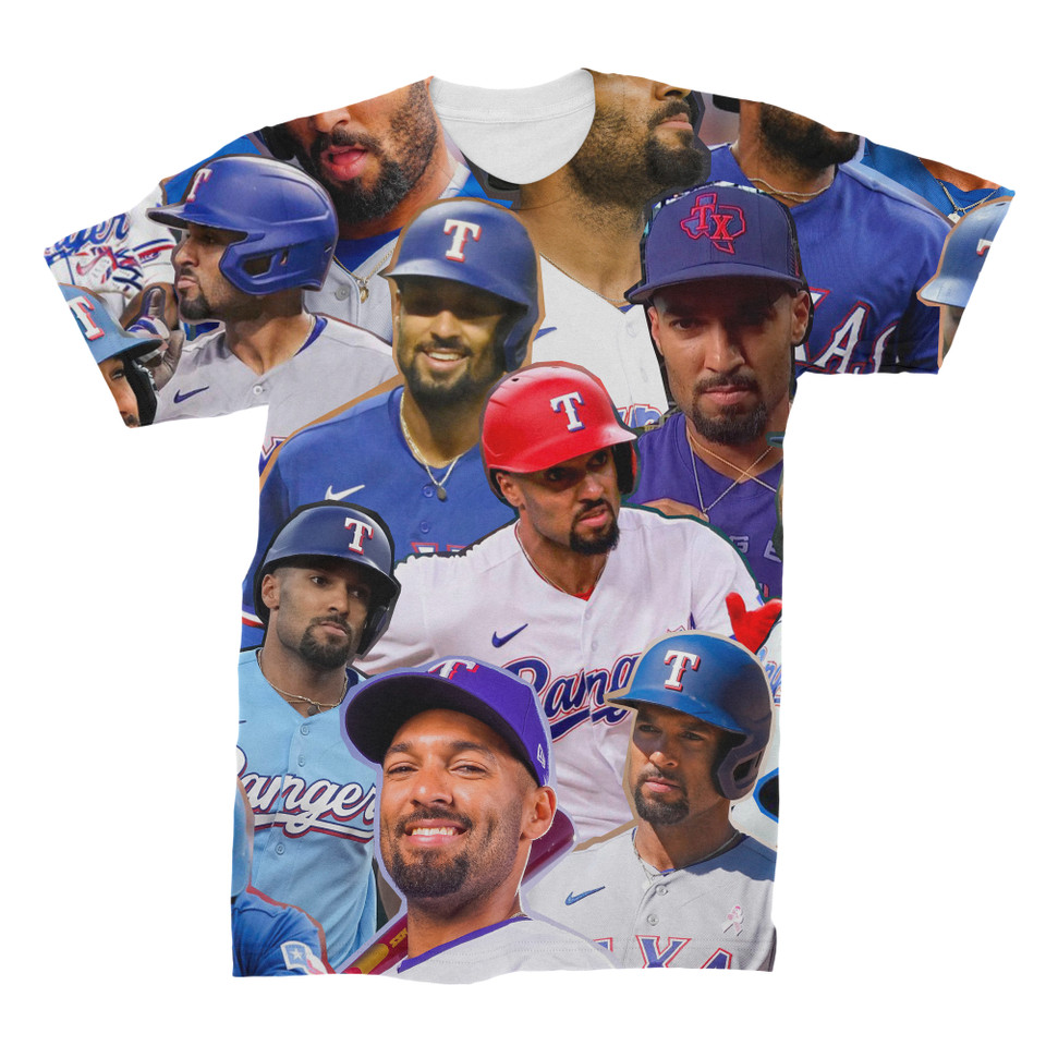 Marcus Semien Photo Collage T-shirt